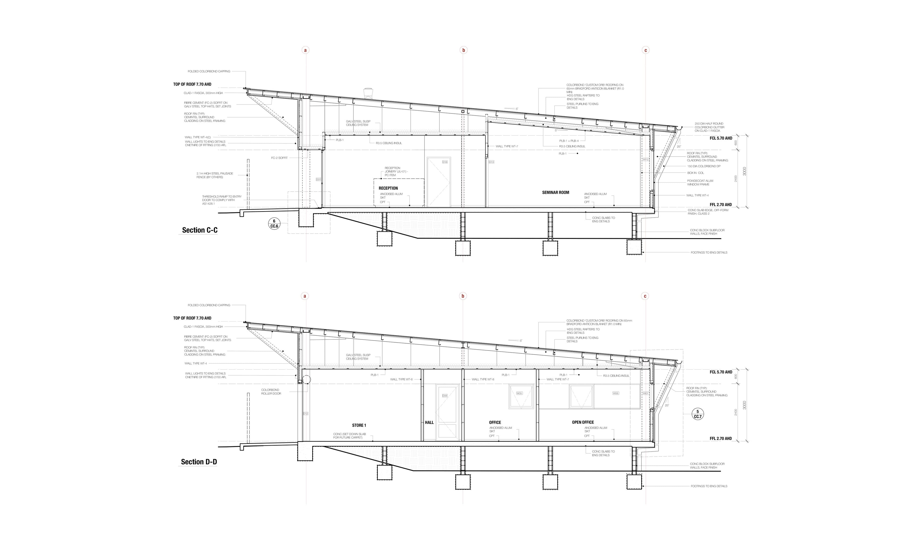 Section C & Section D