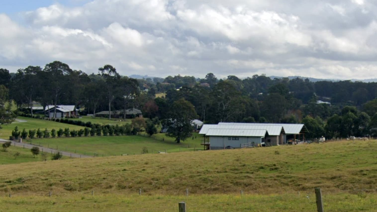 Looking North West from Patterson Road