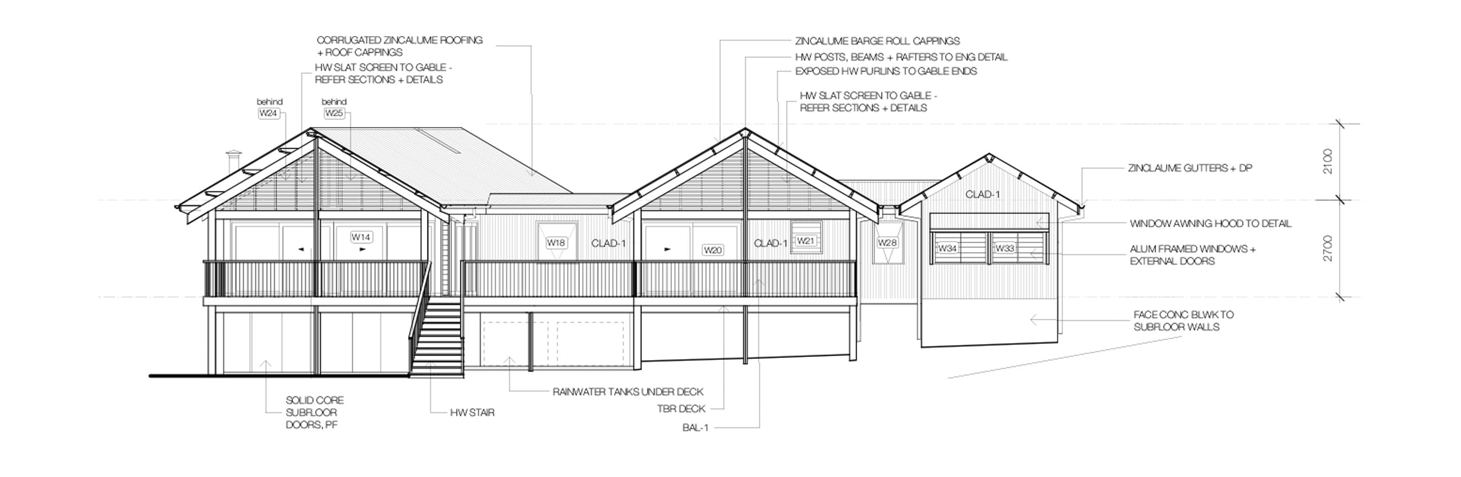 West Elevation