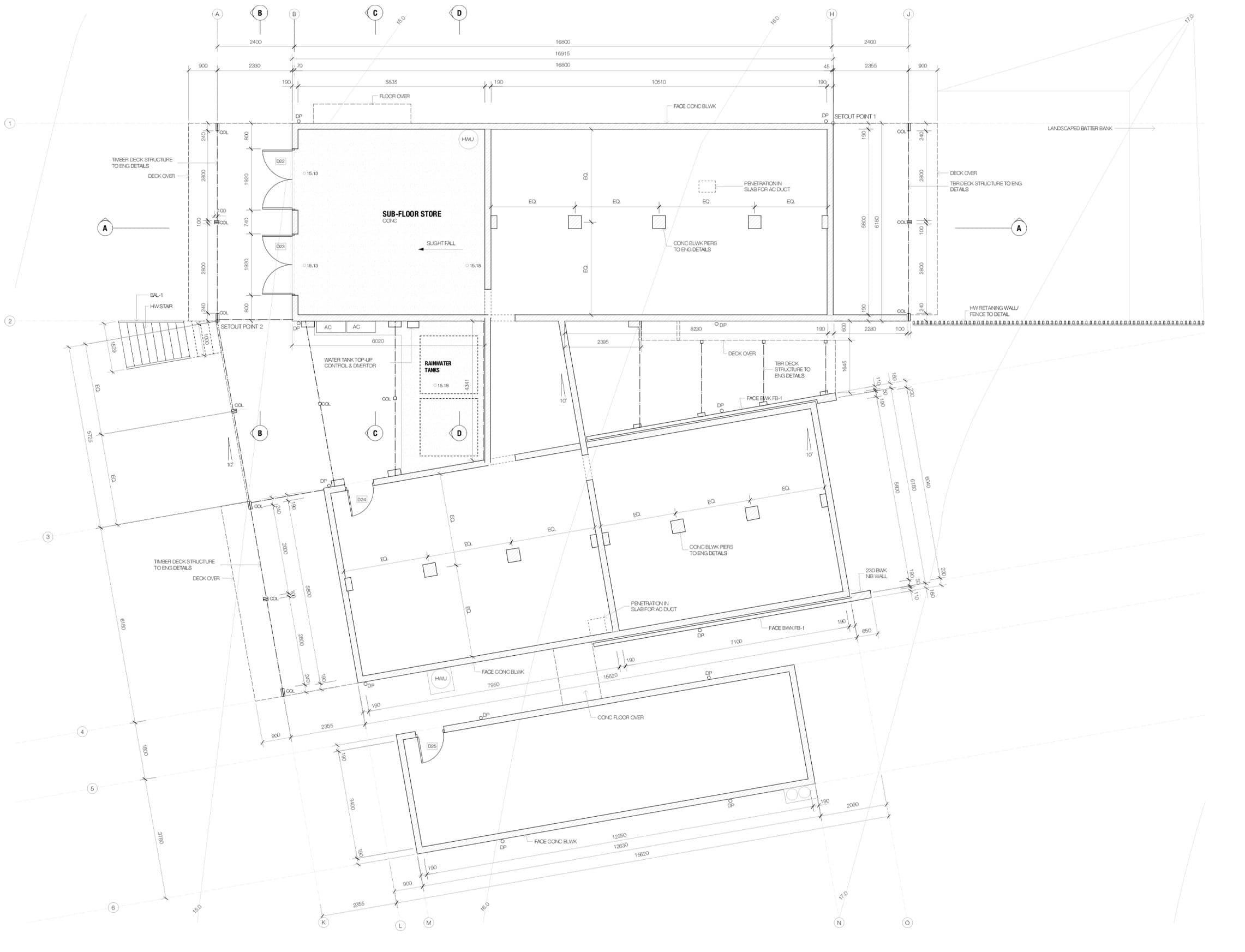 Sub-Floor Plan