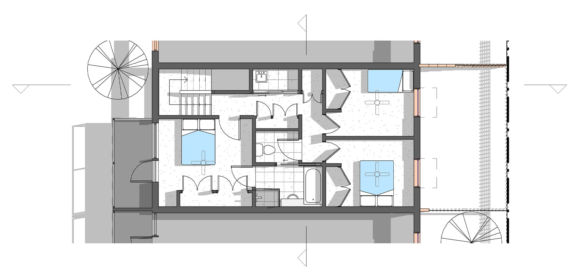 Existing Upper Floor Plan