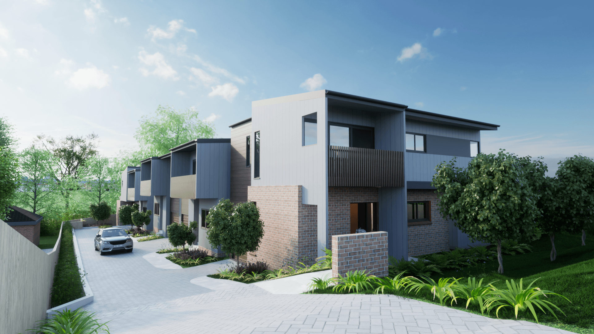 1 Griffiths Street townhouse development