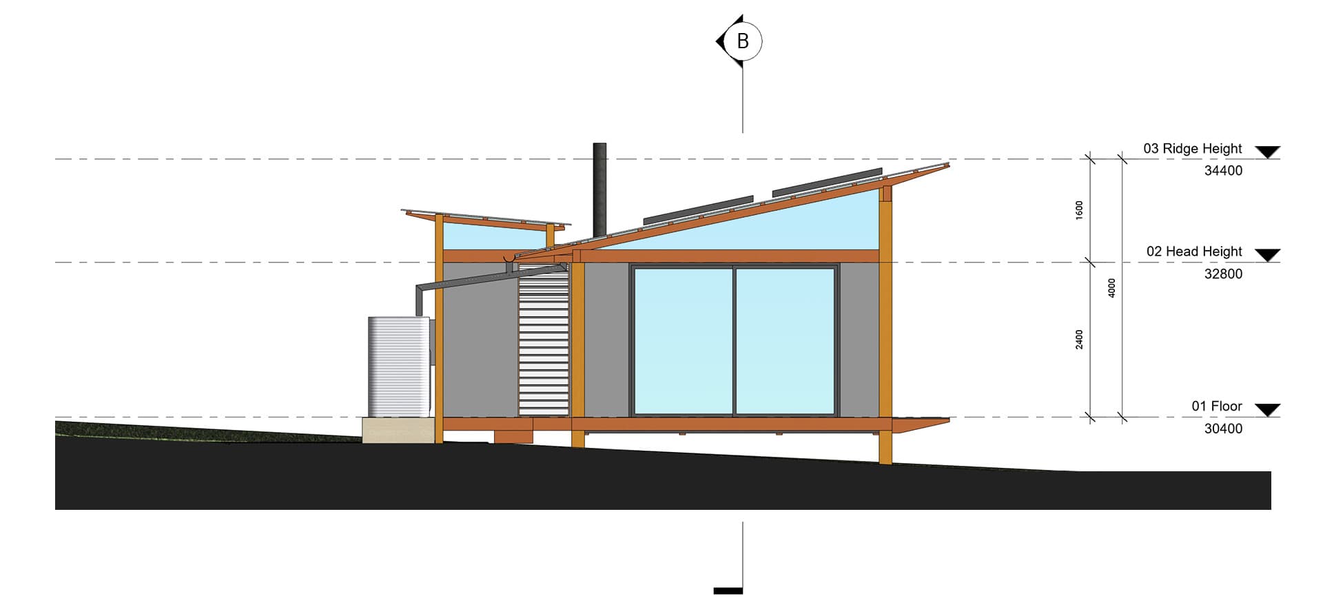 West Elevation